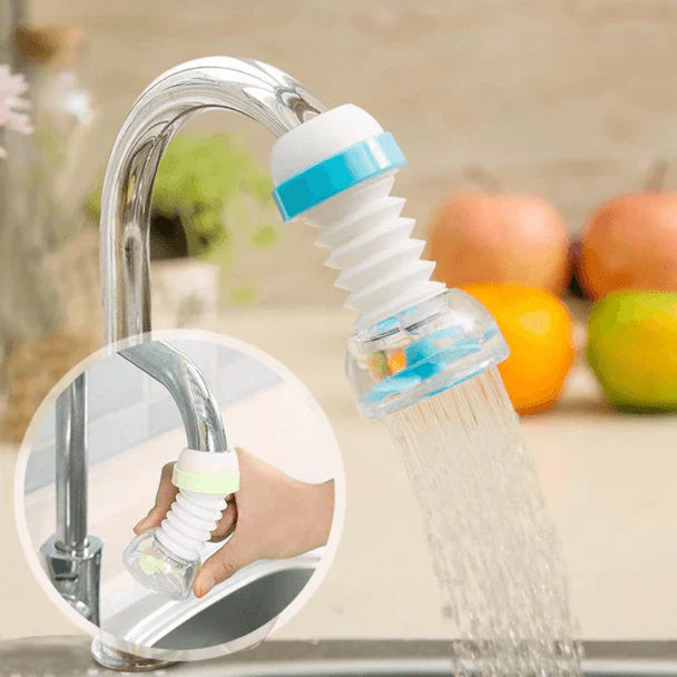 360 Rotating Adjustable Faucet | Anti-Splash Water-Saving Valve Filter Tap Kitchen Device